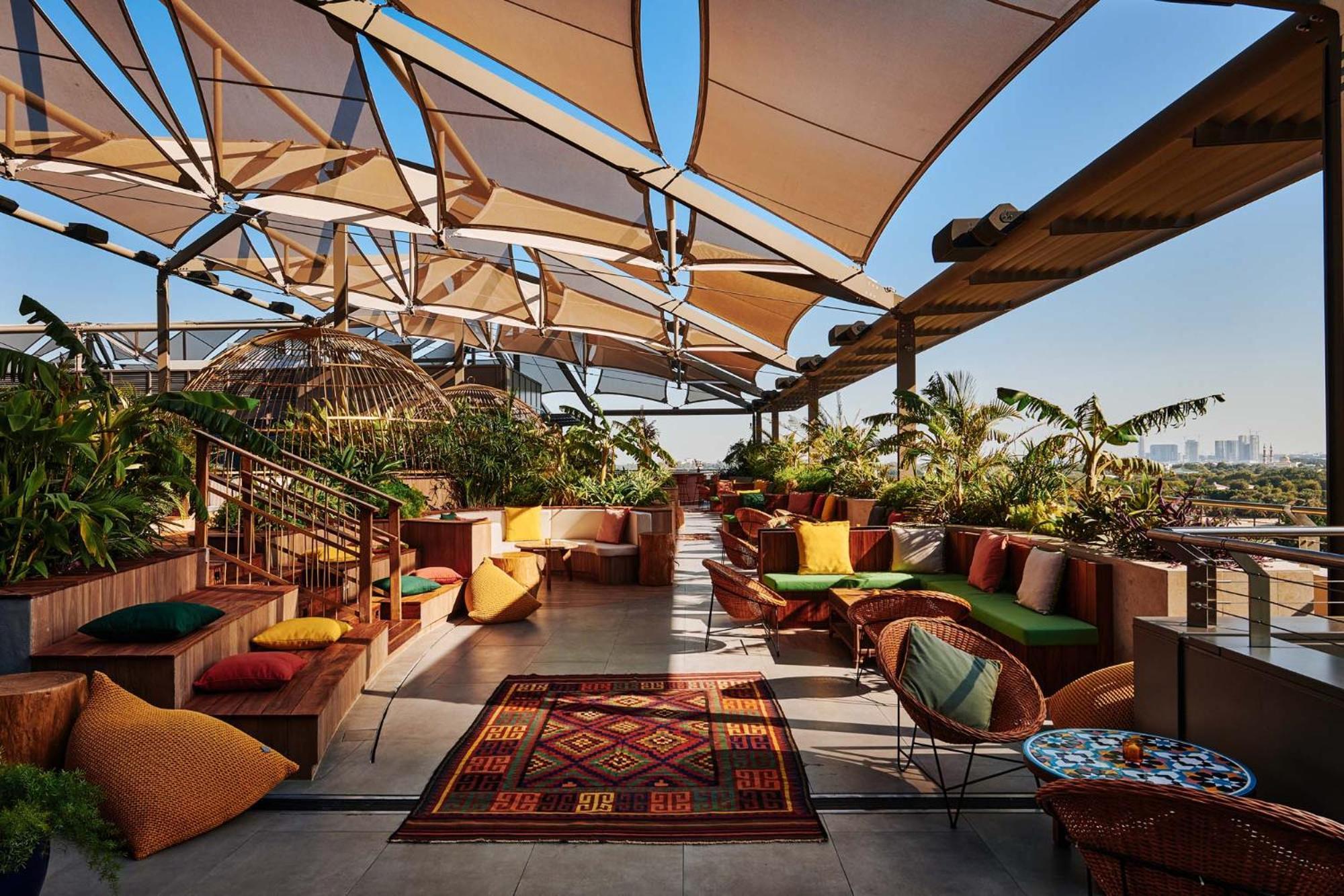 25Hours Hotel Dubai One Central Ngoại thất bức ảnh The Deck